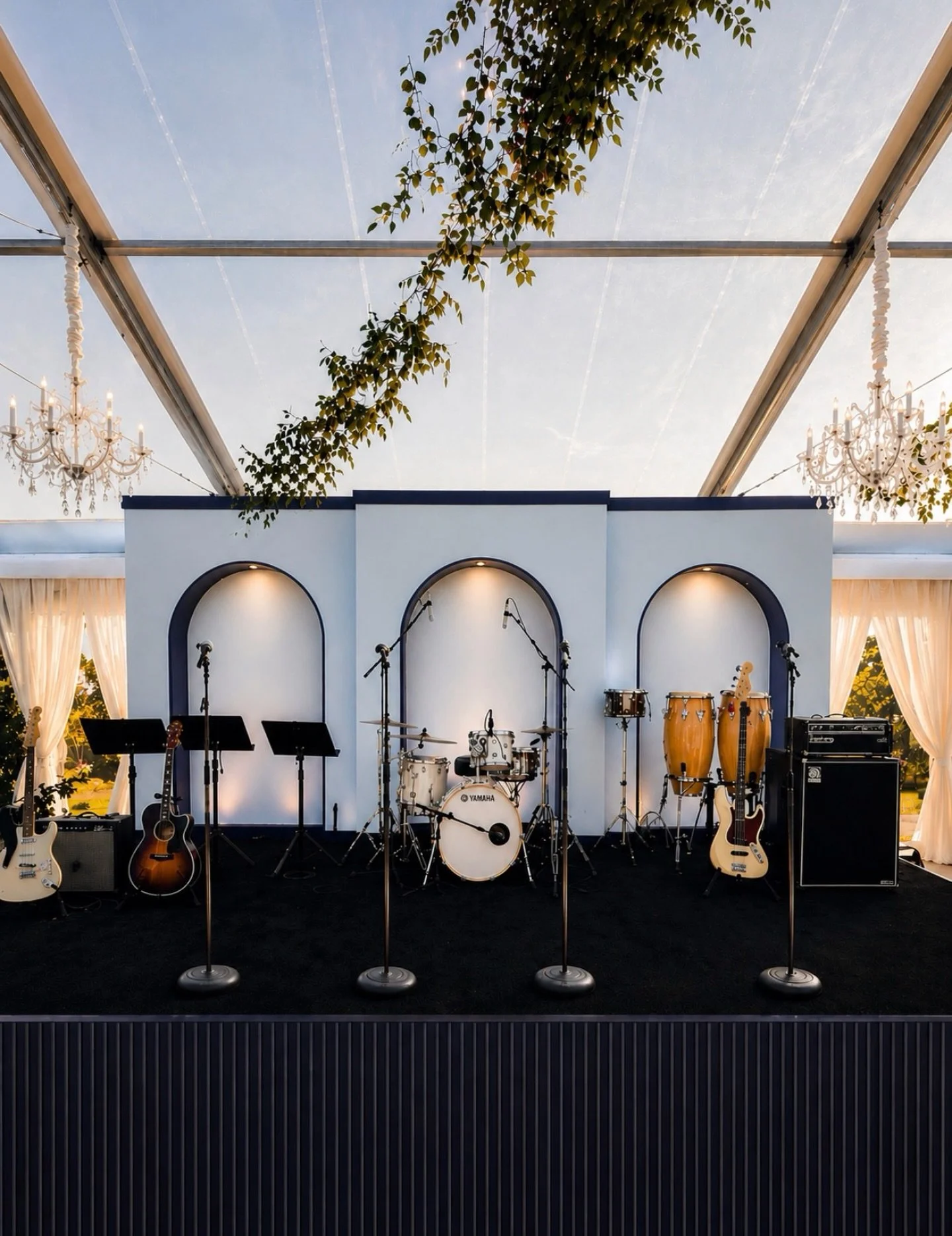 Nantucket, we miss you. Let&rsquo;s party again, soon?

{Custom stage backdrop for @handydallaireevents}

#bostonbackdrops #nantucketevents #nantucketeventrentals #stagebackdrop #weddingrentals