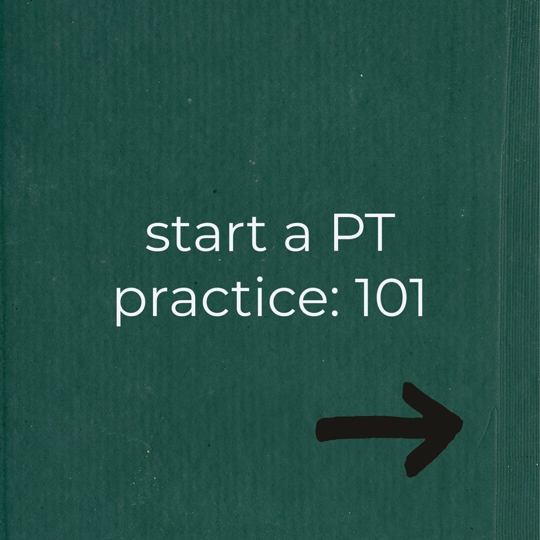 our 101 course now has open enrollment - sign up anytime!
&bull;
8 modules, all online and self-paced, to help you take the steps to start your PT practice (cash-based or in-network)
&bull;
link in bio to sign up!
&bull;
#ptentrepreneur #dpt #pt #ptp