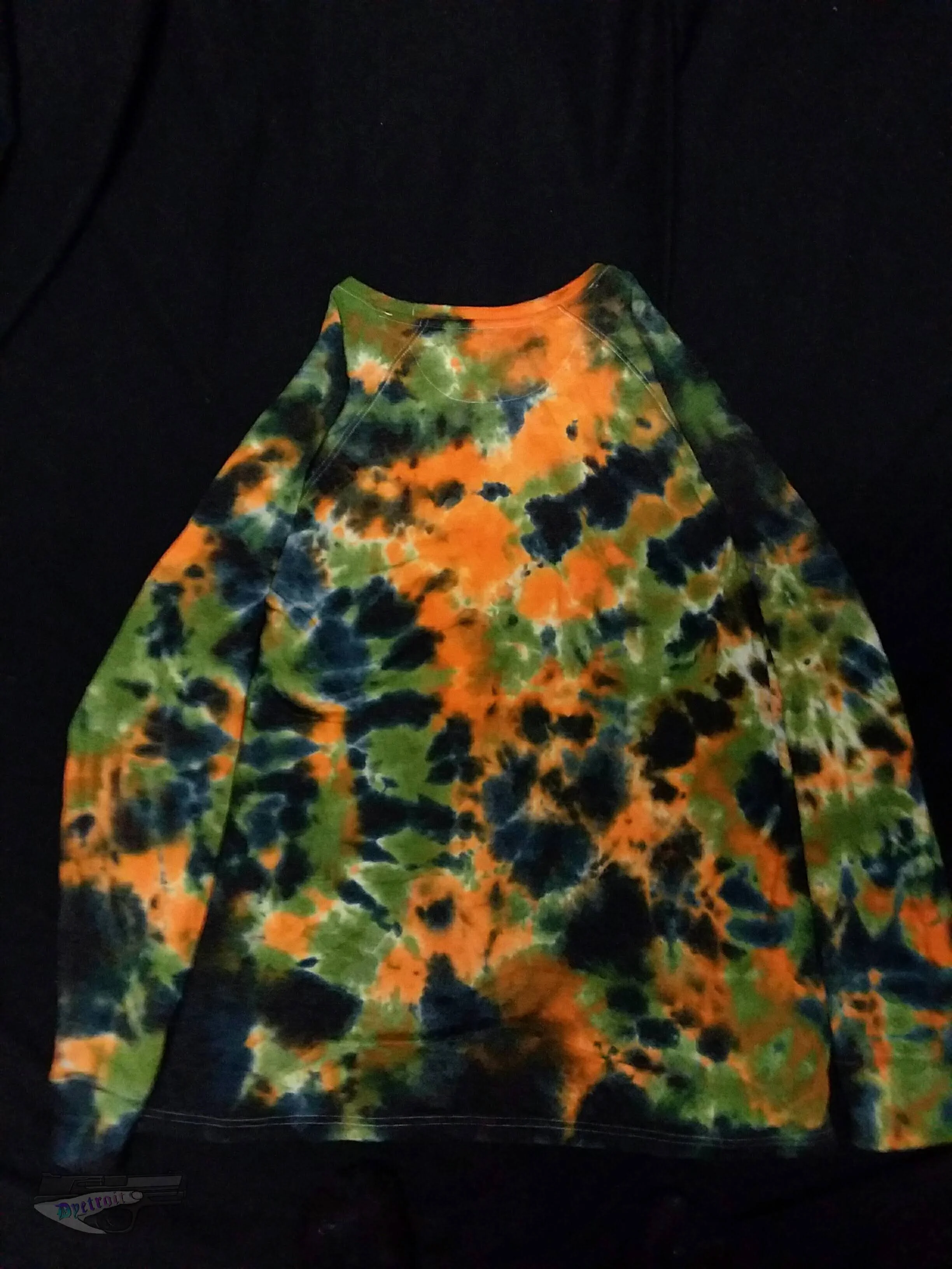 "Grimy Splatter" Good fellow + Co long-sleeve (Extra large) (up-cycled)