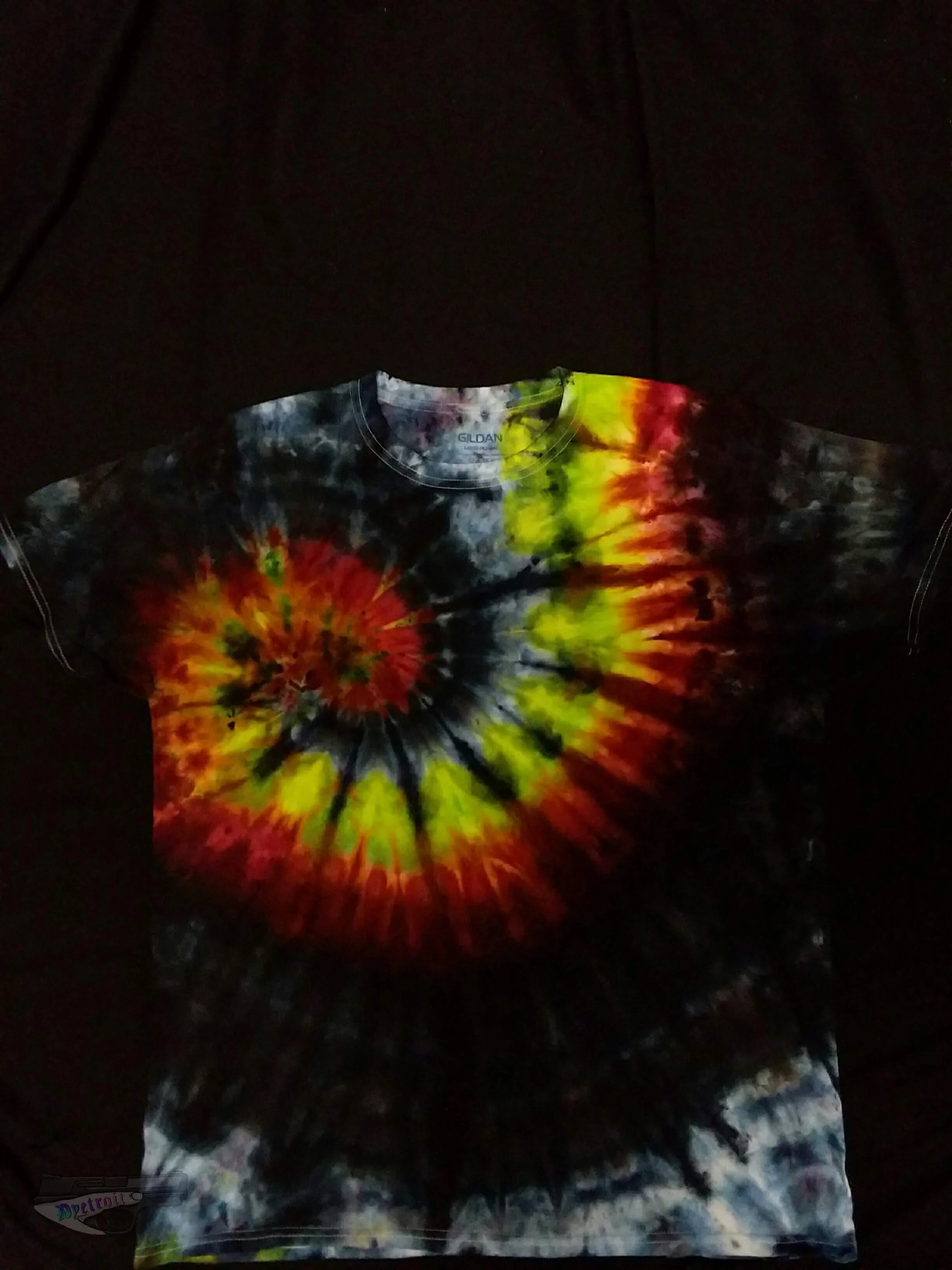 "Blackout Swirl" Men's Large