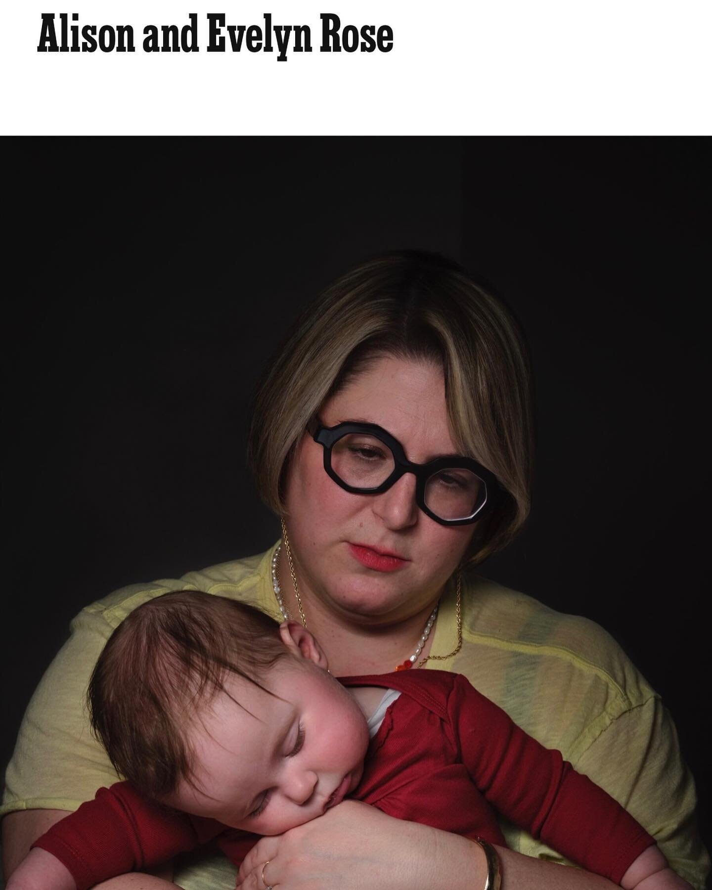 It took me 38 years to get in the @nytimes but it only took @ev.rose.rabinowitz 6 months! The article is about Zoom babies and their parents, which happens to be the reason I haven&rsquo;t posted in a while - my newest intern, Evelyn Rose Rabinowitz,