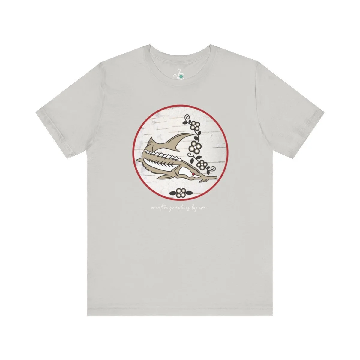 Sturgeon T-Shirt Gray .jpg