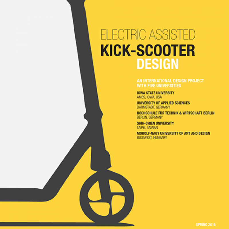 ELECTRIC ASSISTED KICK-SCOOTER DESIGN