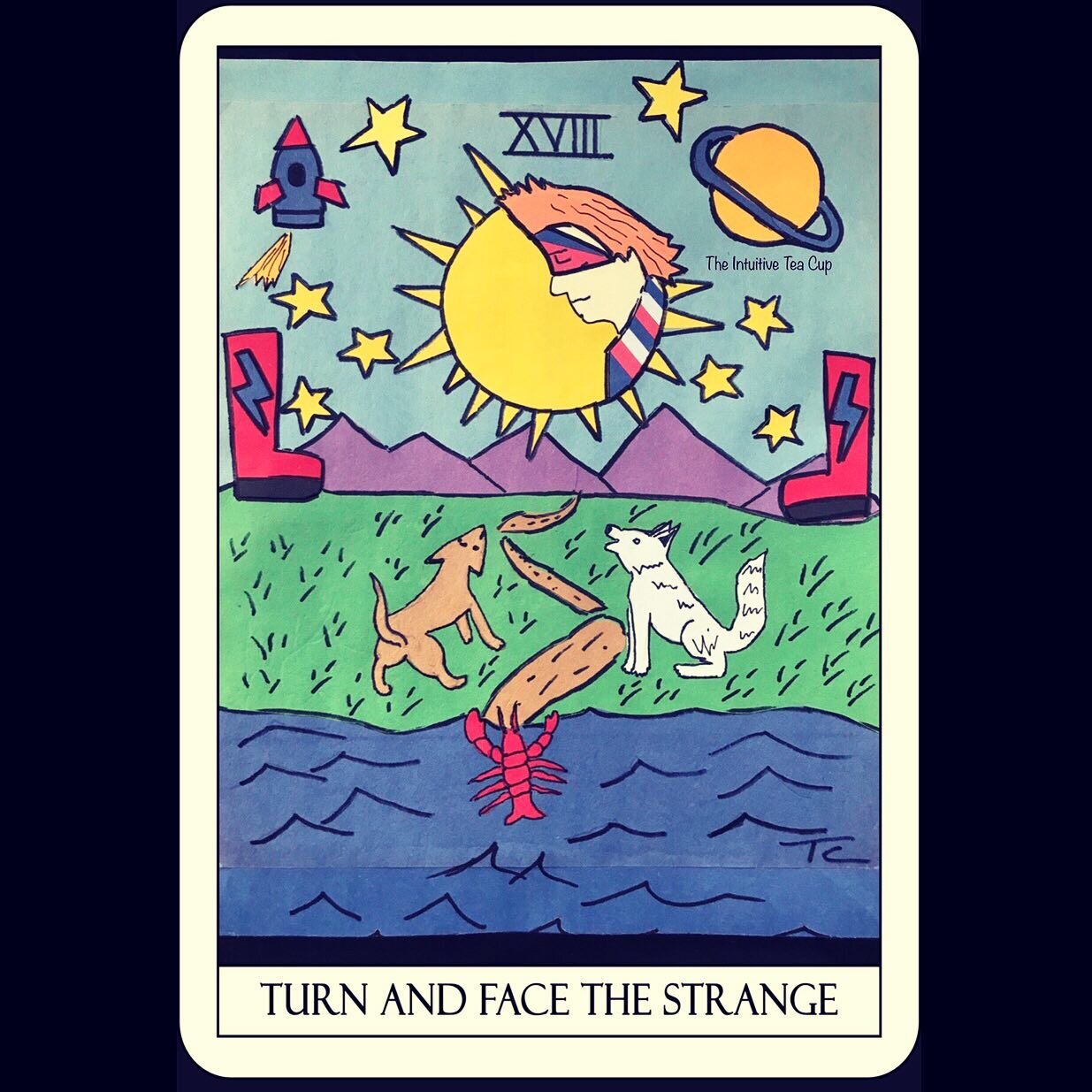 HAPPY BIRTHDAY DAVID BOWIE! It&rsquo;s Capricorn Season, so let&rsquo;s do the work and turn our dedication and grit into unlimited future successes! 💪 Swipe to reveal your tarot message from this David Bowie-inspired Tarot Card! This is 1 of a 4 Se