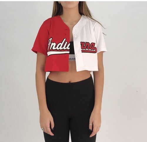 Women Cropped Baseball — Jersey Boy Apparel