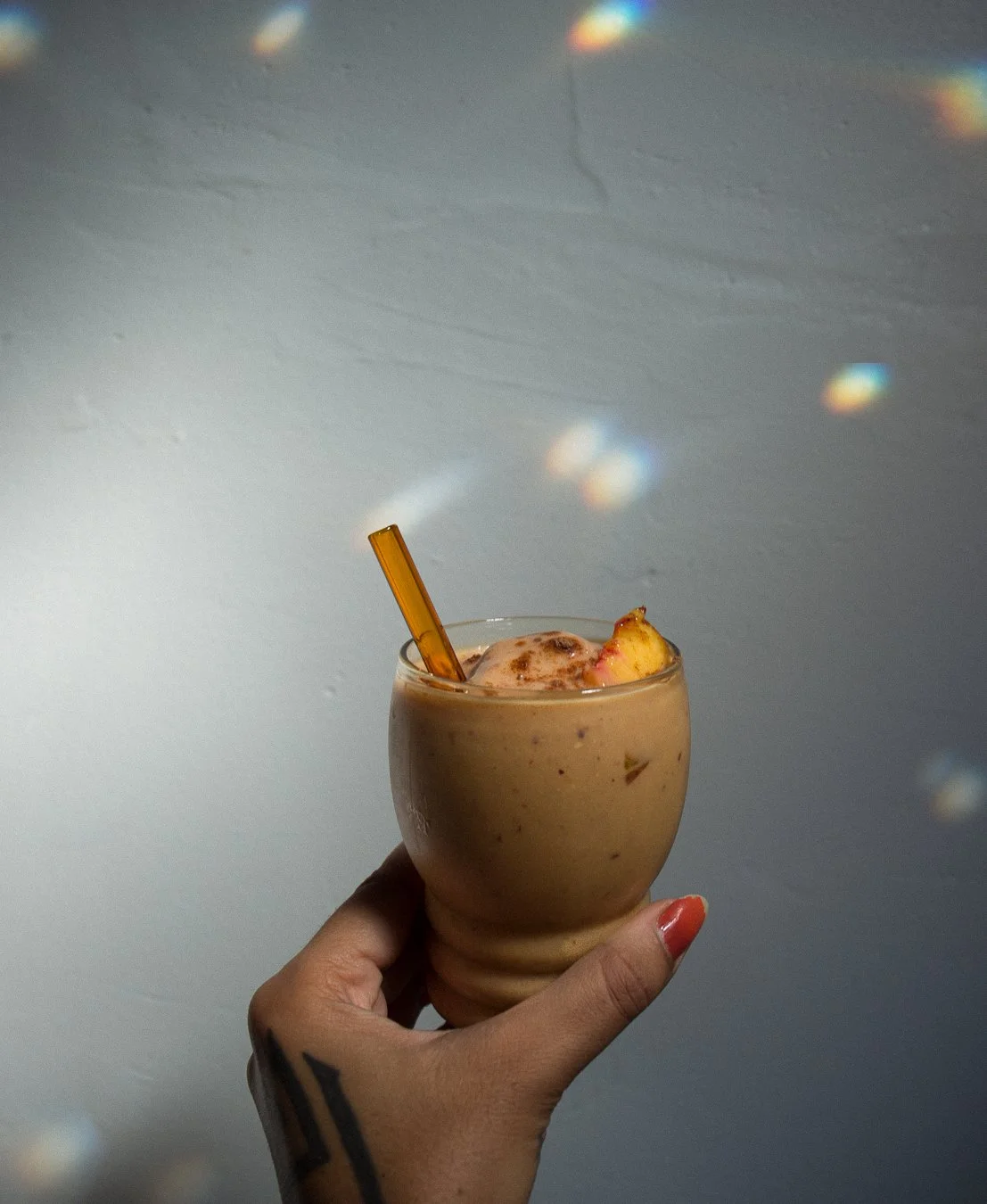 Masala Spiced Peach Colada