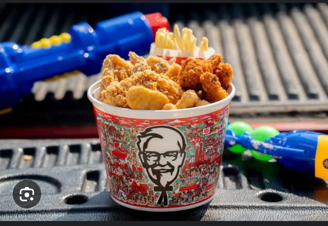 KFC "SongKran Day" Bucket illustration