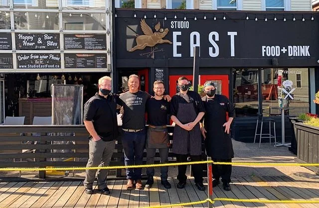 We want to say a HUGE THANK YOU for those who stopped by Studio East ever since we reopened. We are truly  grateful for all the support. Even a true Legend (@chefraybear) stopped by to say hi and grabbed our Studio Burger! Thank you! ❤️
We are closed