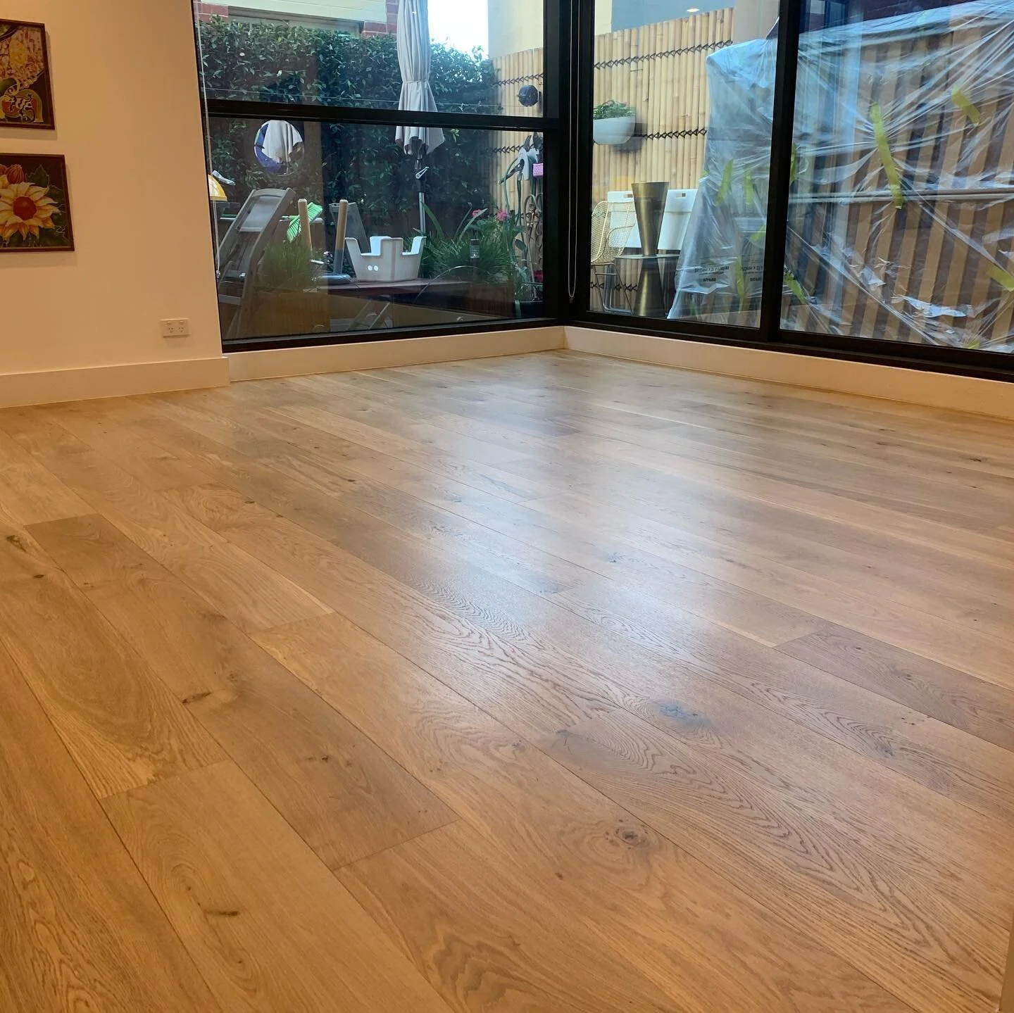 Old pre-finished engineered floorboard restoration with Loba 2k Duo Matt
#blackcattimberflooring #blackcatfloors #timberflooringmelbourne #floorsanding #floorpolishing #engineeredflooring #europeanoakfloors #floorrestoration #floorrenovation #homeimp