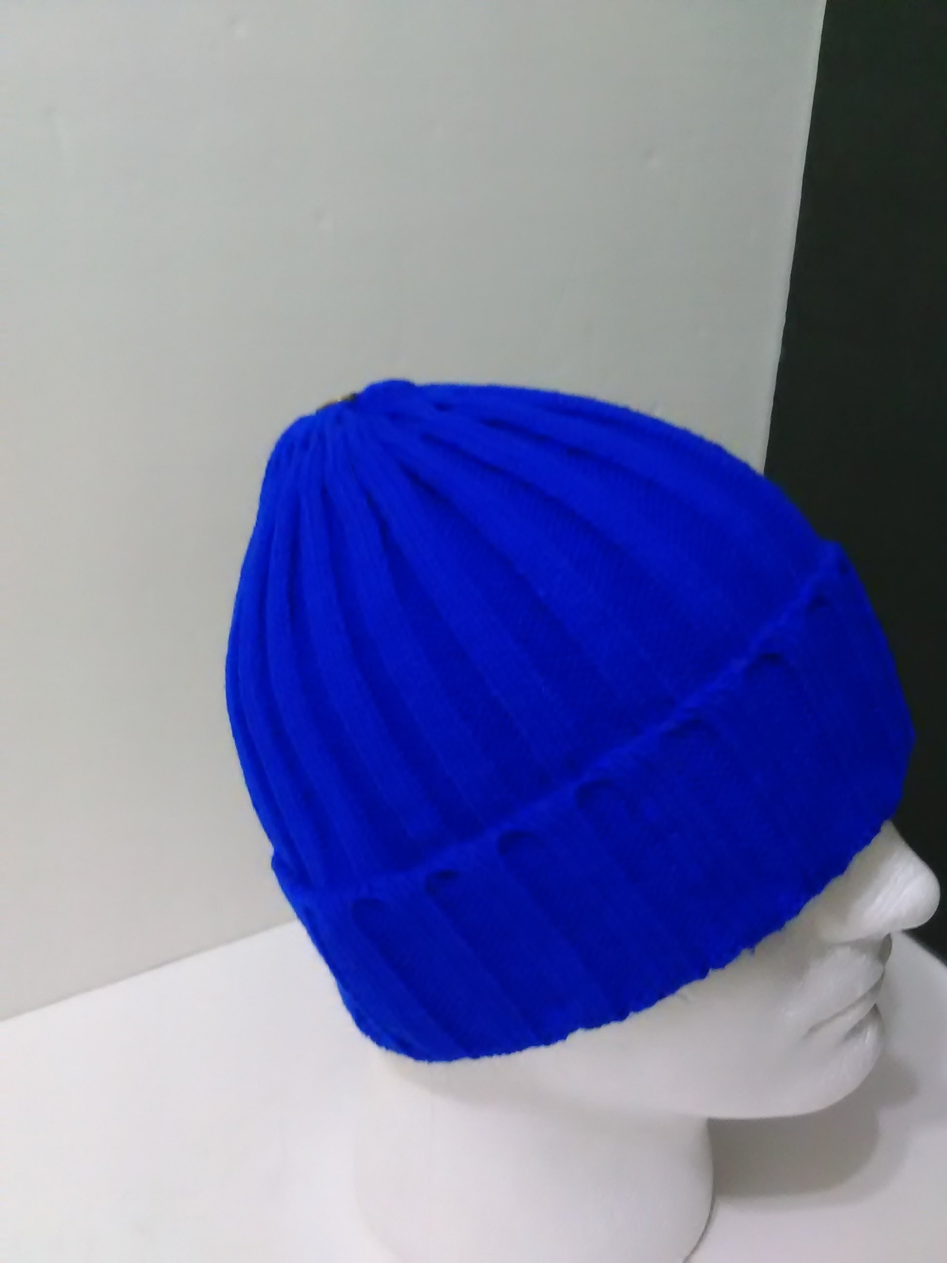 NEW: Mens Hat Fold-over Classic Beanie