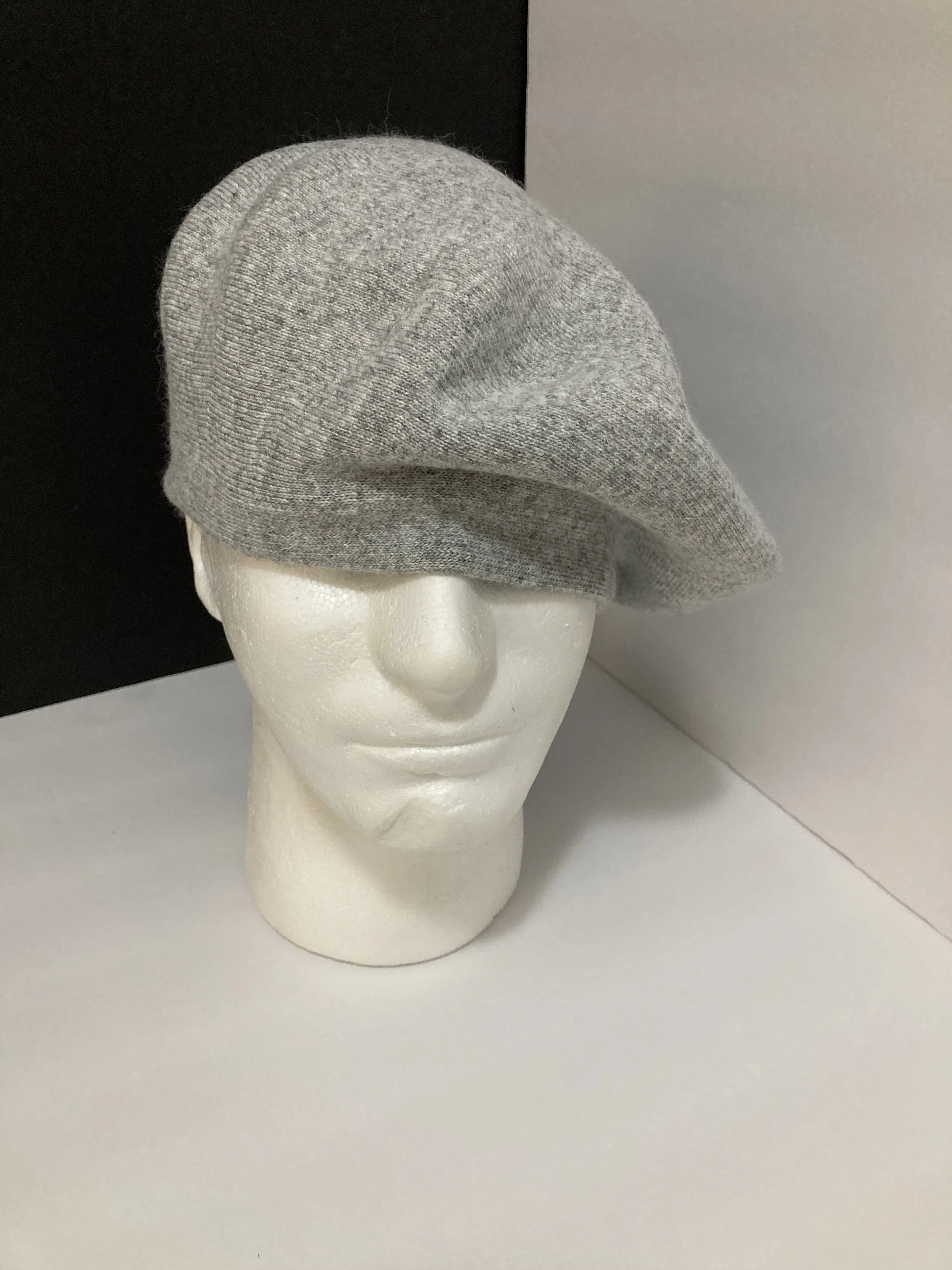 NEW: Mens French Beret, Angora Mens French Beret