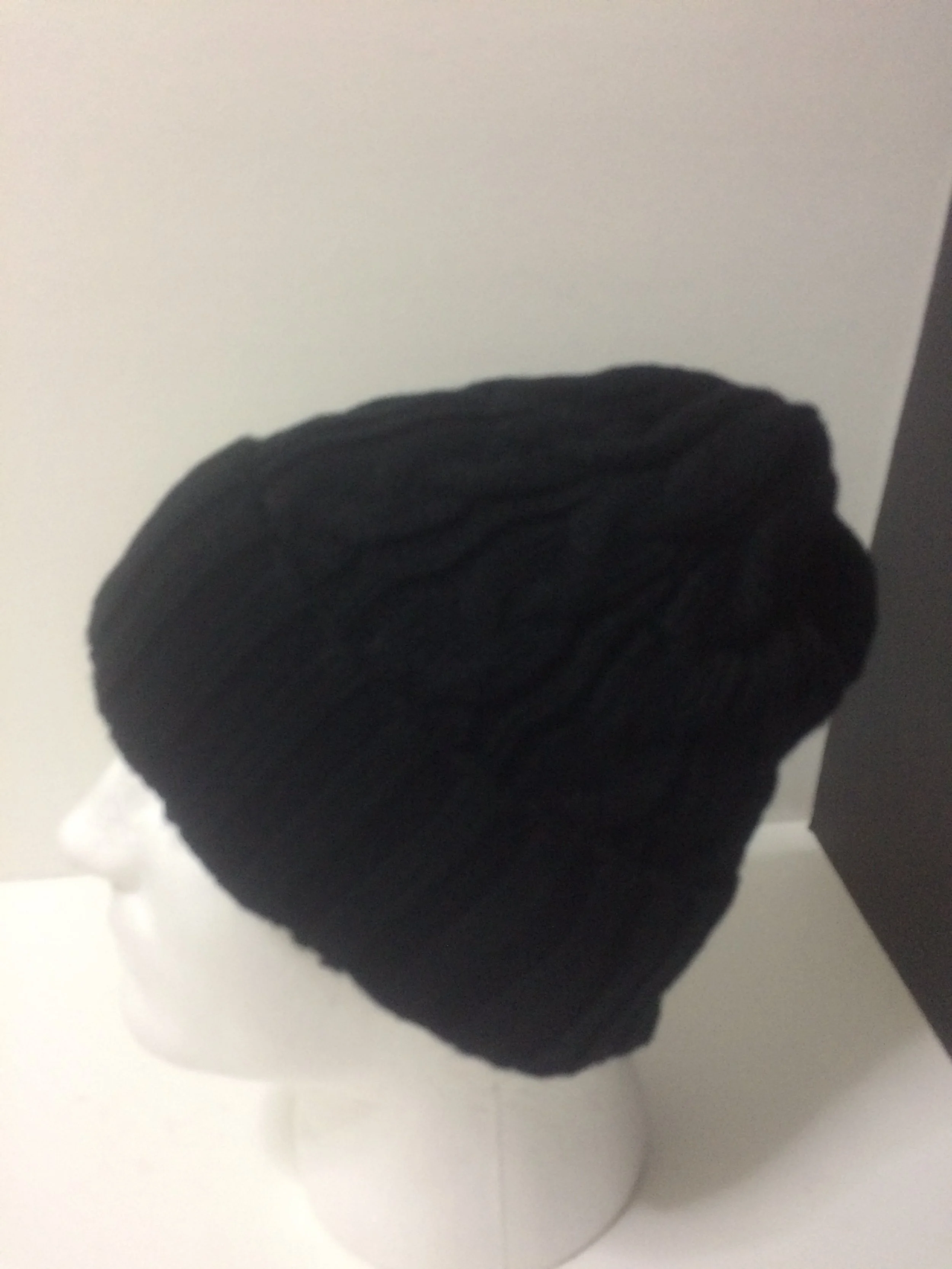 NEW: Mens Hat Fold-over Classic Beanie