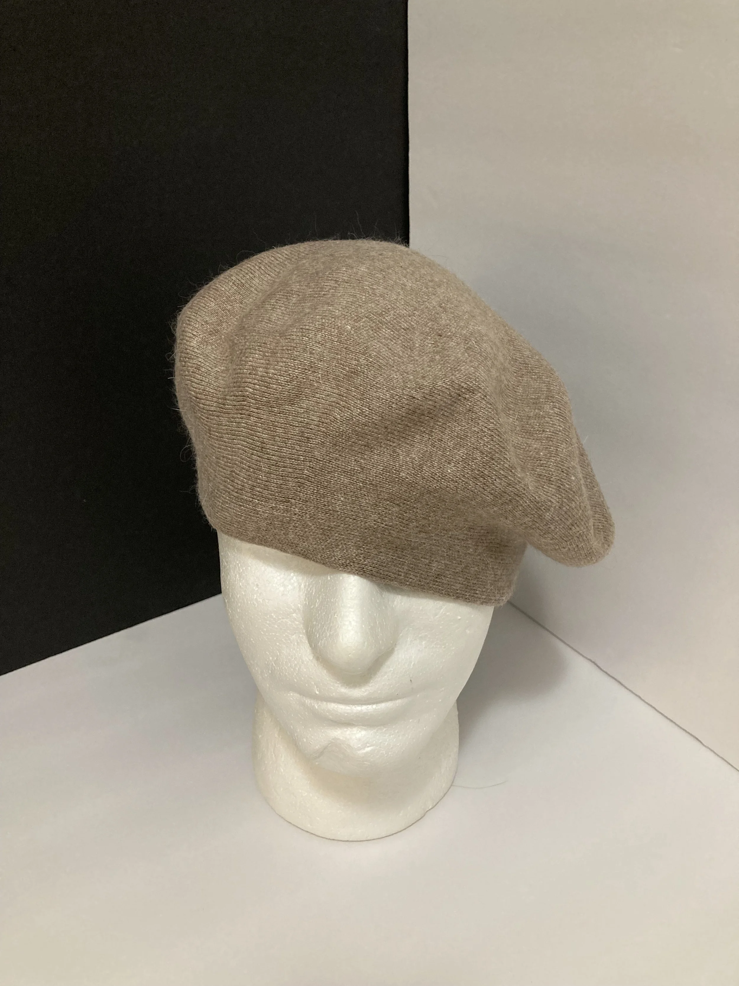 French Beret,  Mens French Beret 100% Angora Wool