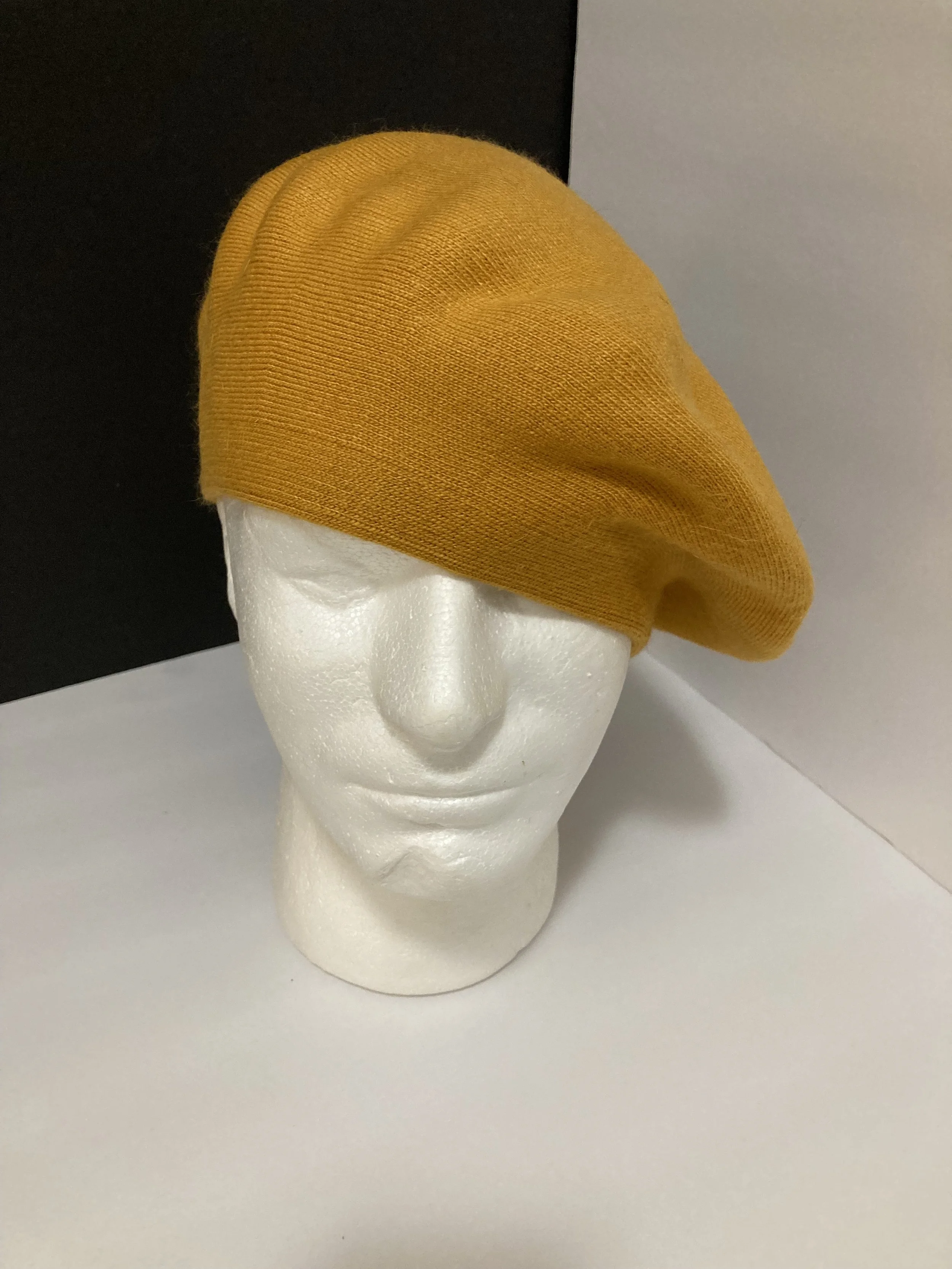 French Beret,  Mens French Beret 100% Angora Wool