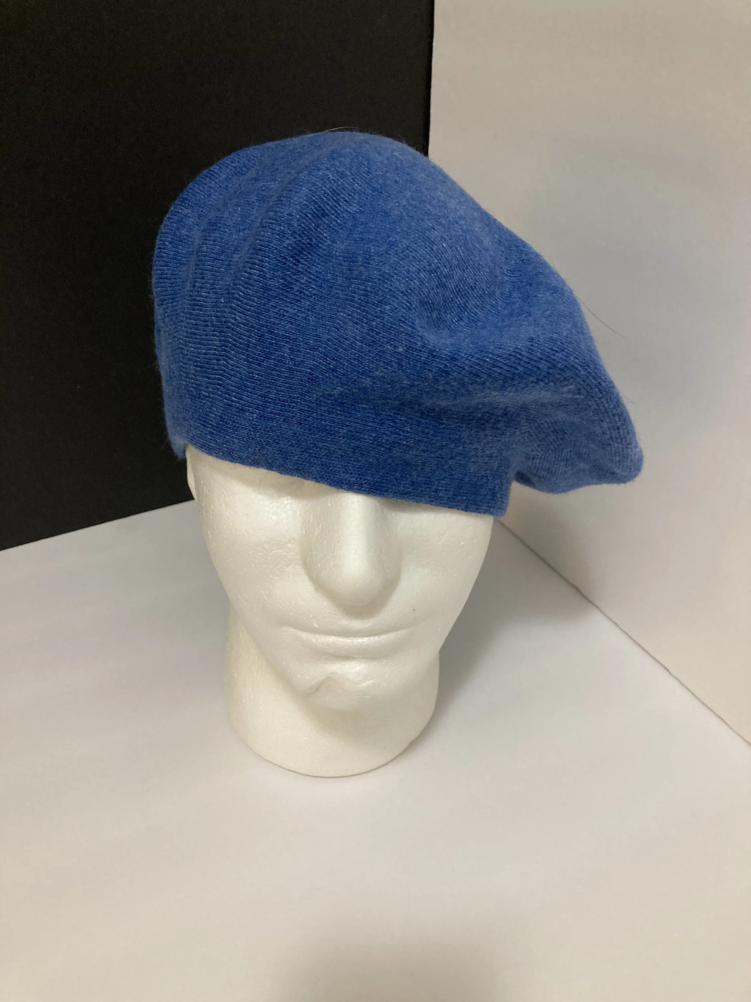 NEW: Mens French Beret, Angora Mens French Beret