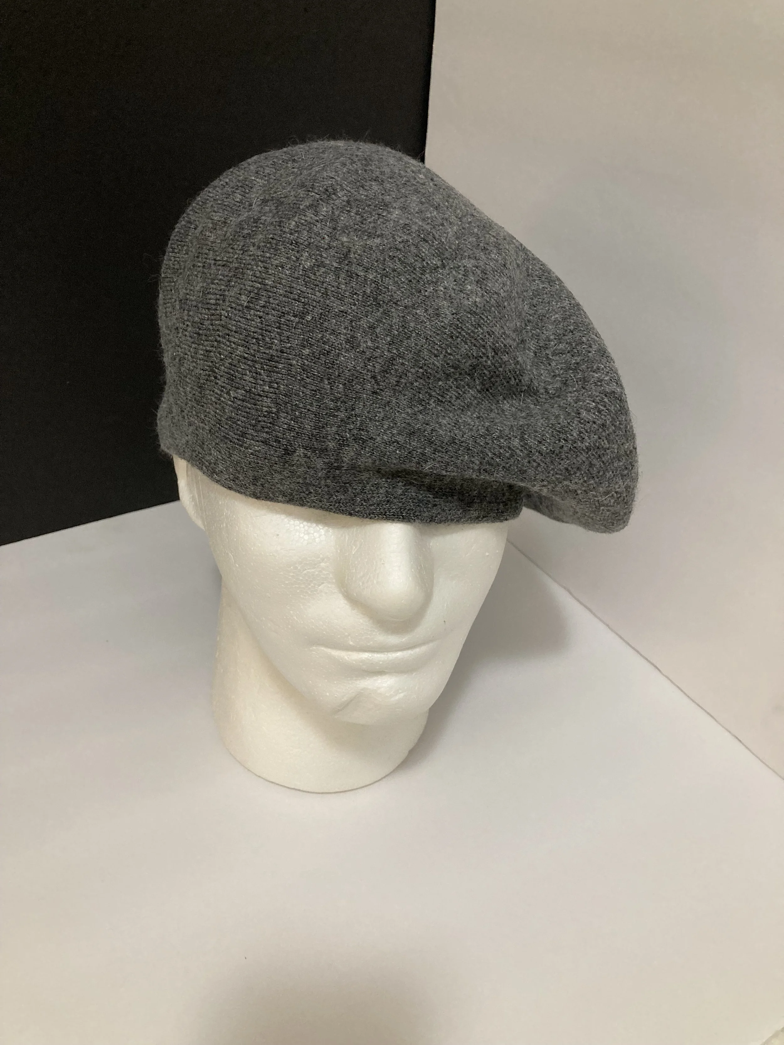 NEW: Mens French Beret, Angora Mens French Beret