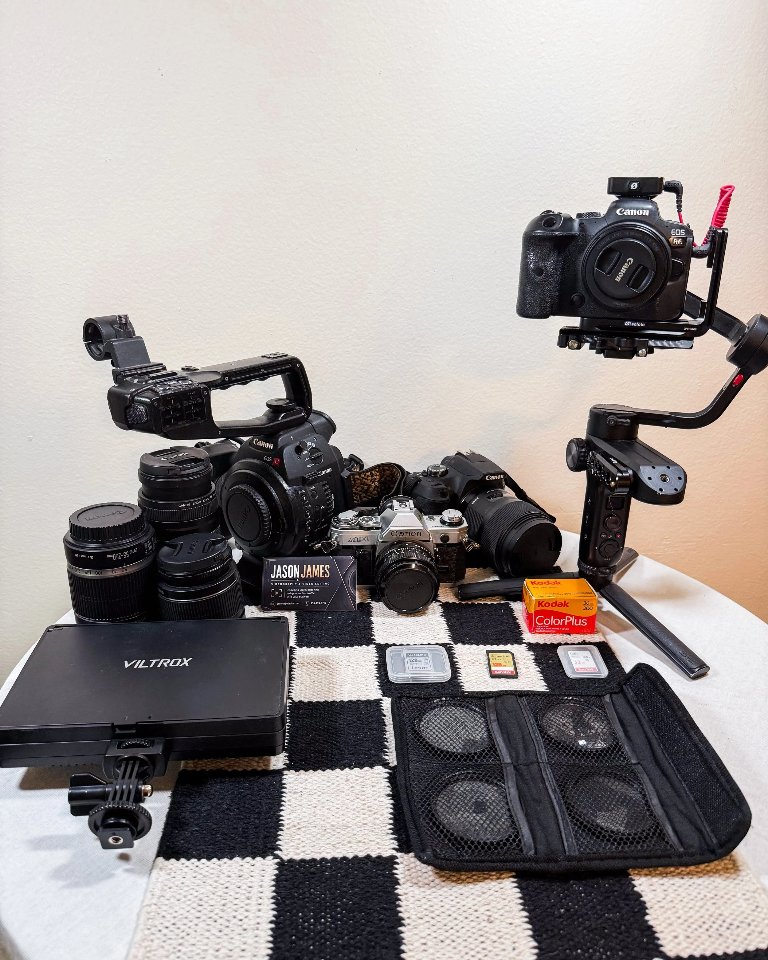 Gear&rsquo;s always ready. Booking now - DM or comment &ldquo;booked&rdquo; to grab a spot. #seattle #photographer #contentcreator #photography