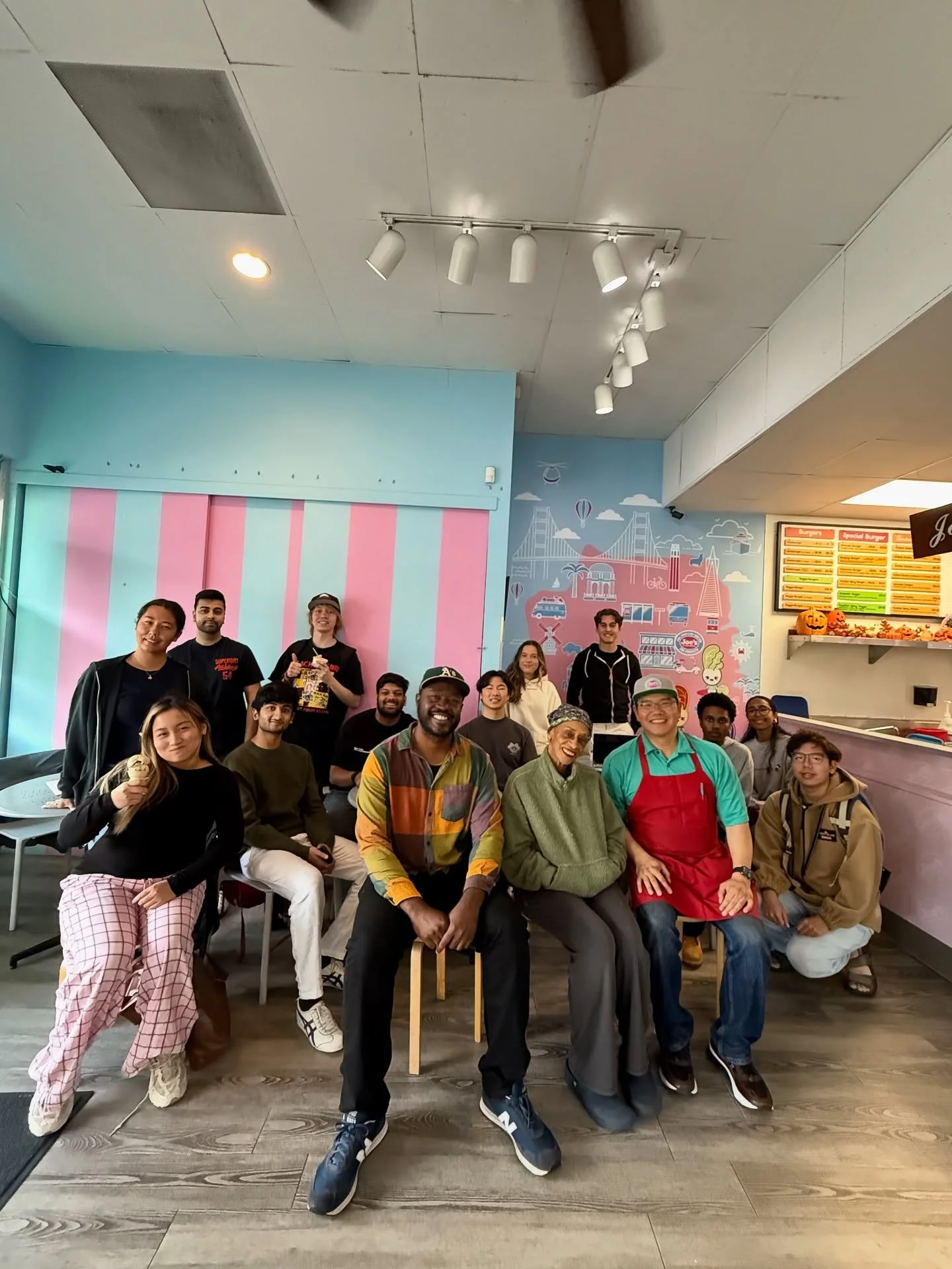 It was so nice to have Dr. Monica Hudson&rsquo;s class from USF at Joe&rsquo;s! We talked about how students can really help small businesses on Geary Blvd and make a difference on the ground. It&rsquo;s such a great example of how local schools and 