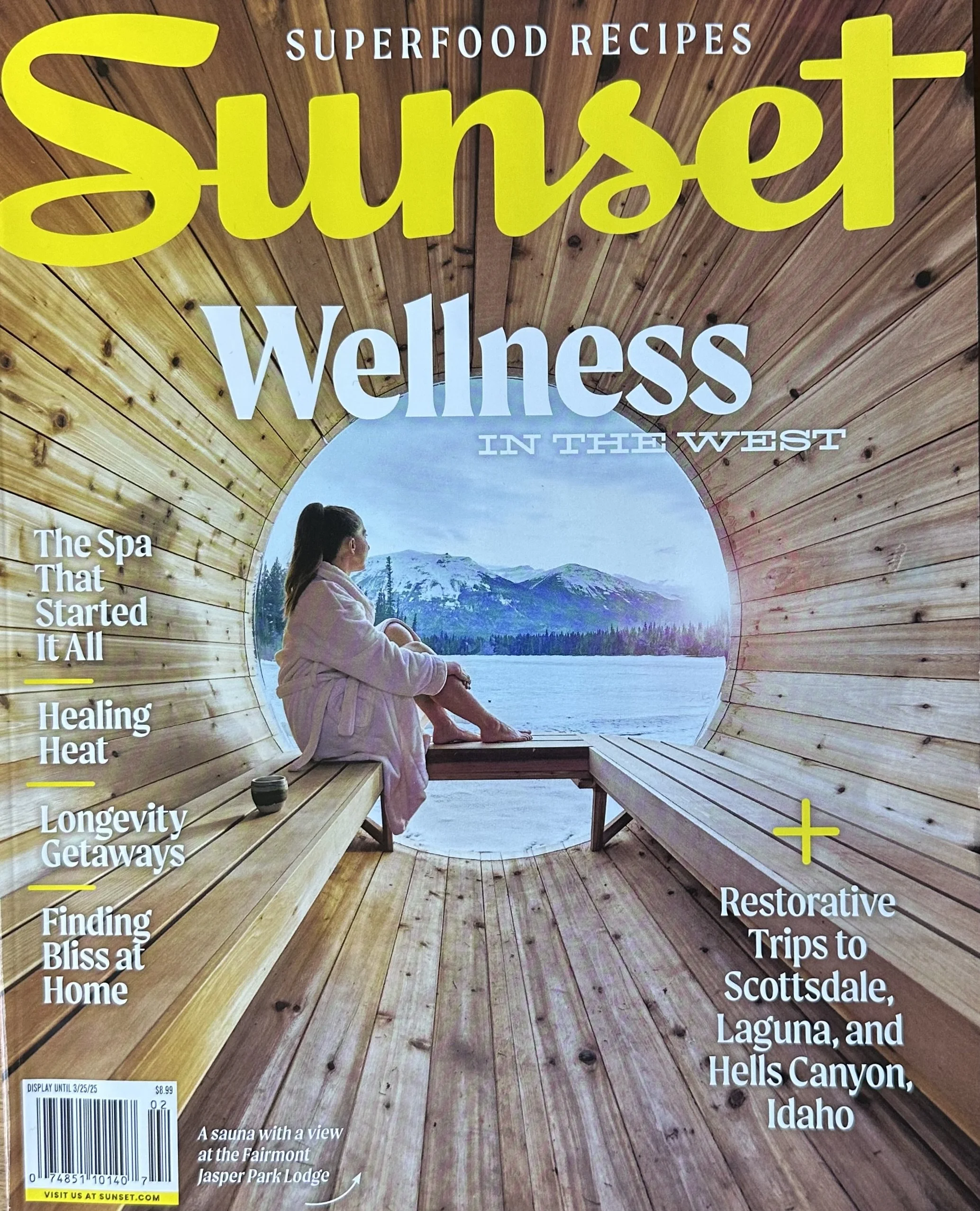 Sunset Magazine Wellness Issue : February 2025