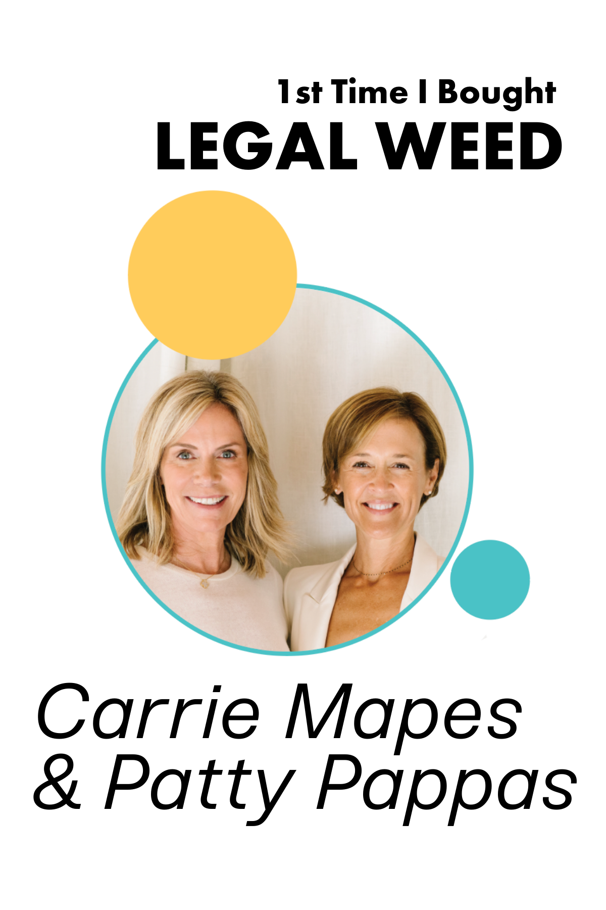 63. 1st Time I Bought Legal Weed: Carrie Mapes and Patty Pappas