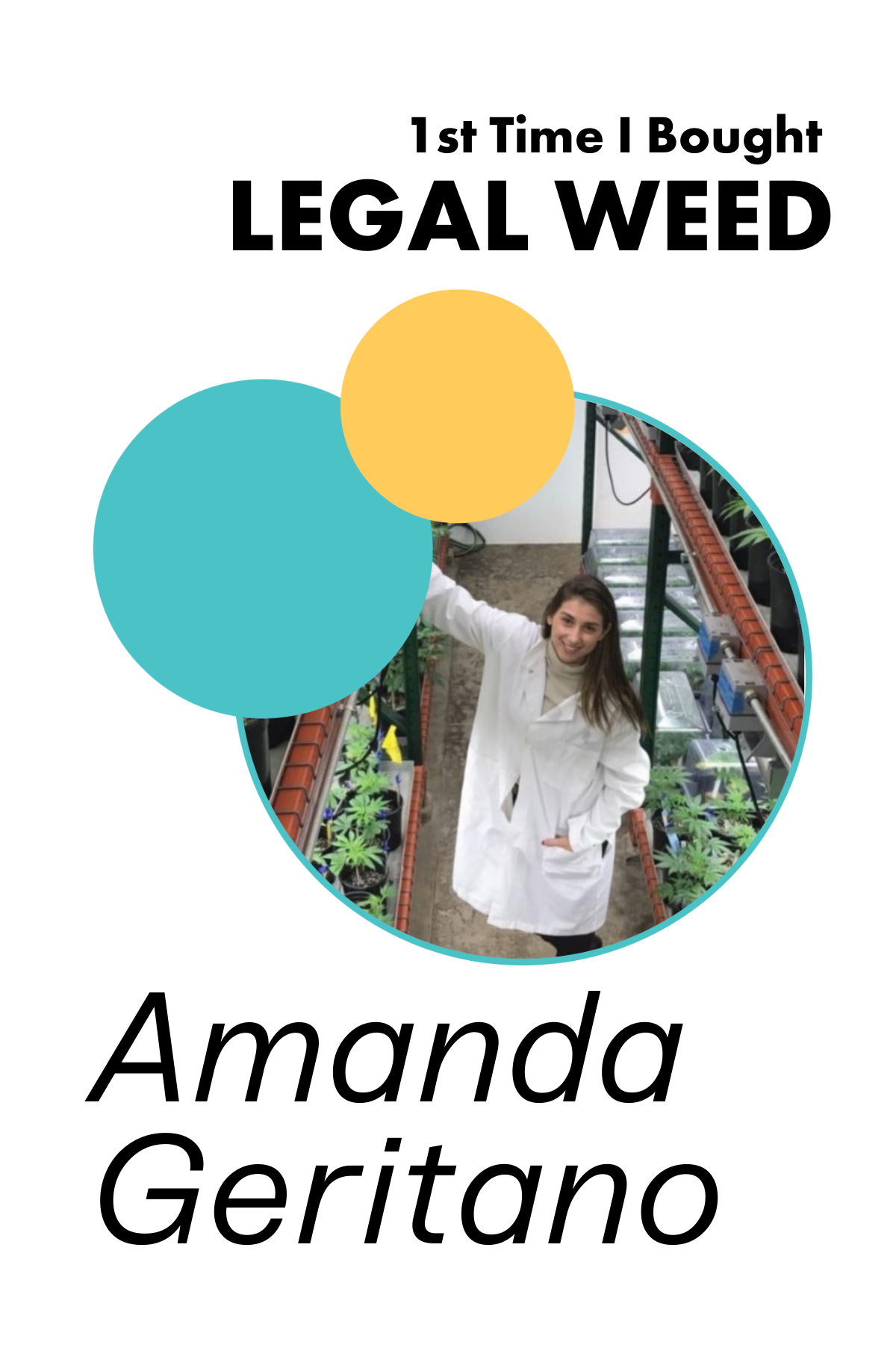 70. The 1st time i bought legal weed: Amanda Geritano of Saved by Cannabis