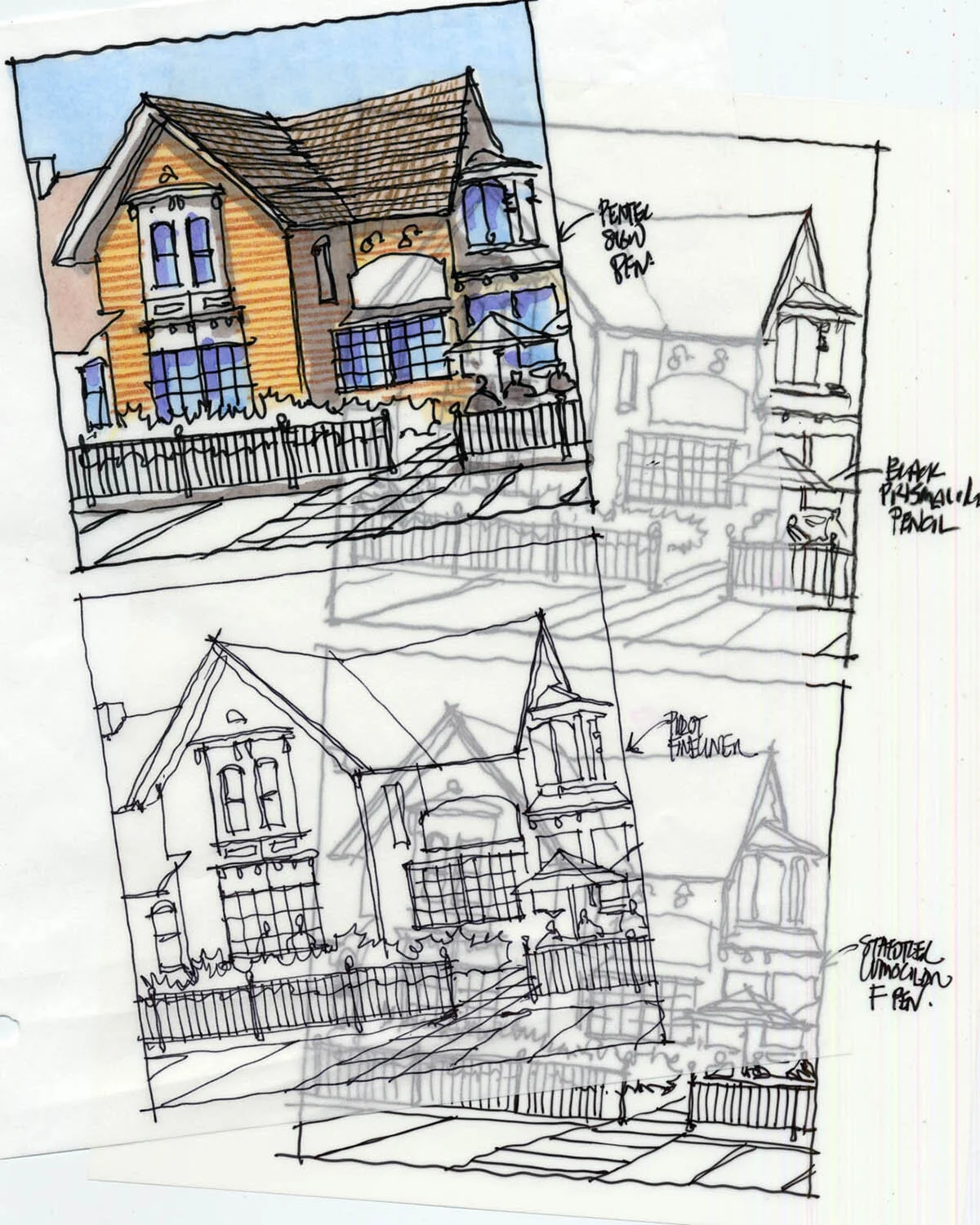 Example from the 4-Minute Drawing Drills
