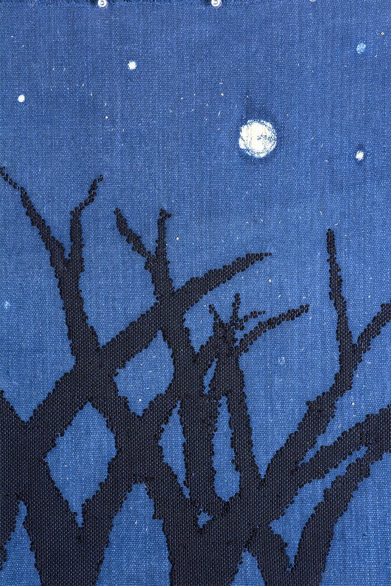 Indigo Nights - detail
