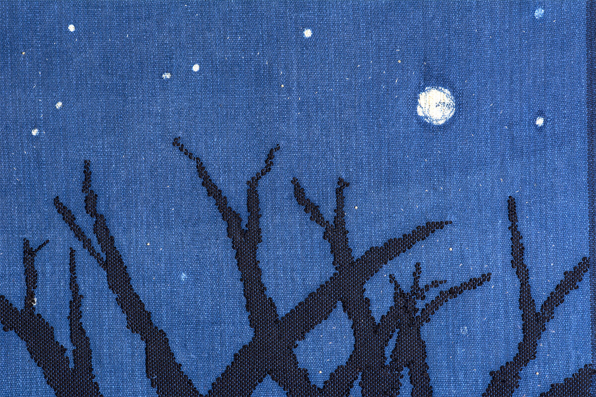 Indigo Nights - detail