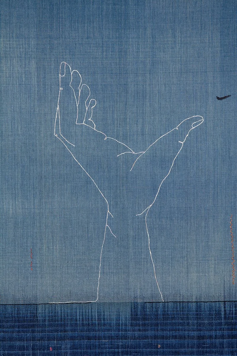 Again and again...Calling in the Birds - detail