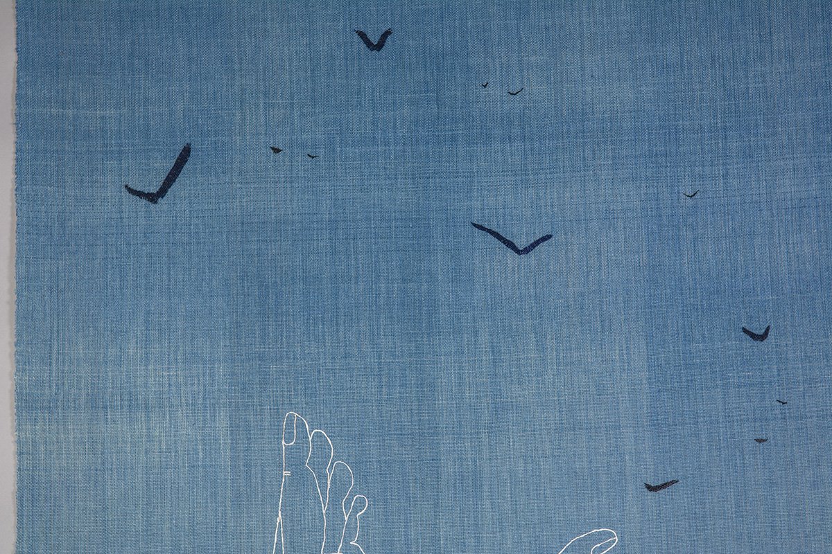 Again and again ....Calling in the Birds - detail
