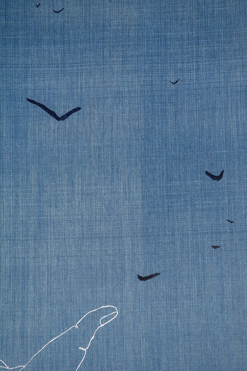 Again and again ....Calling in the Birds - detail
