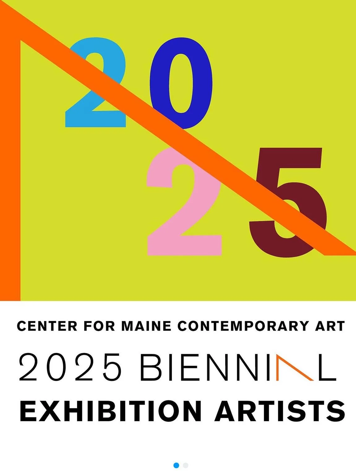 Honored
Grateful 
And so stoked to be included in the CMMC 2025 Biennial. 
🌿
A deep bow of gratitude to the jurors for selecting my work. And also to the CMC a staff for the careful and thoughtful planning as we move forward to installation day. 
🌿