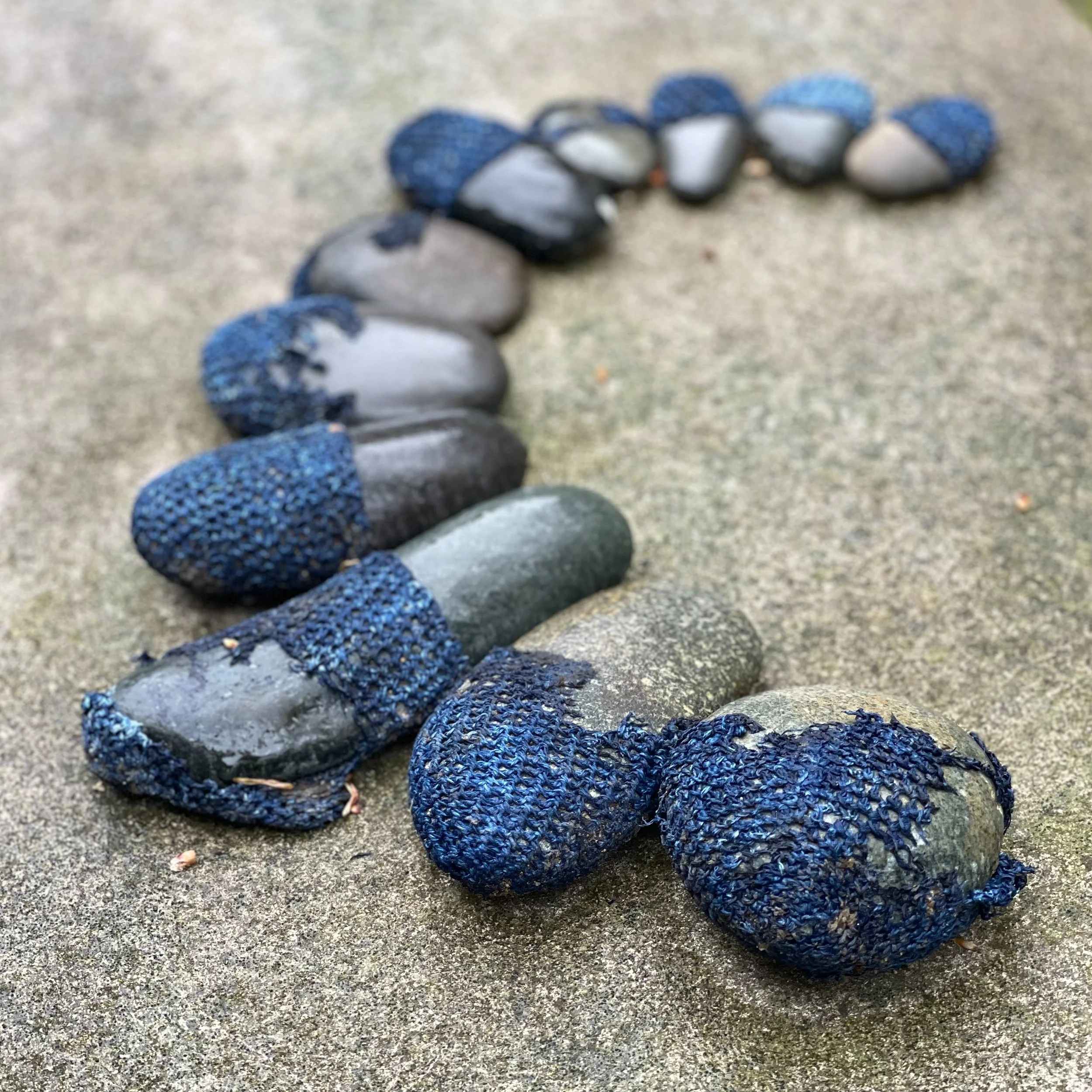 &ldquo;I'm going to die one day. I know it's coming for me, too. I
'll be a mountain, I'll be a stone on the beach. 
I'll be nourishment.&rdquo;
Mary Oliver

On November 11, 2025 I buried these stones. 
The moon was in a waning gibbous phase, 56% ill