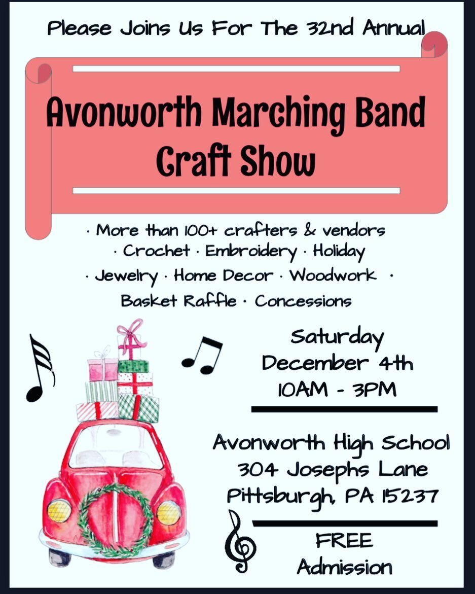 Come get your shop on this Saturday at Avonworth High School! We&rsquo;ll be there 10am - 3pm with jewelry, ornaments, and locally made goodies. Avoid shipping hassles and come on down! 🎄🕯🎁

#shoplocal #handmade #jewelry #pghartist #madeinpa #acry