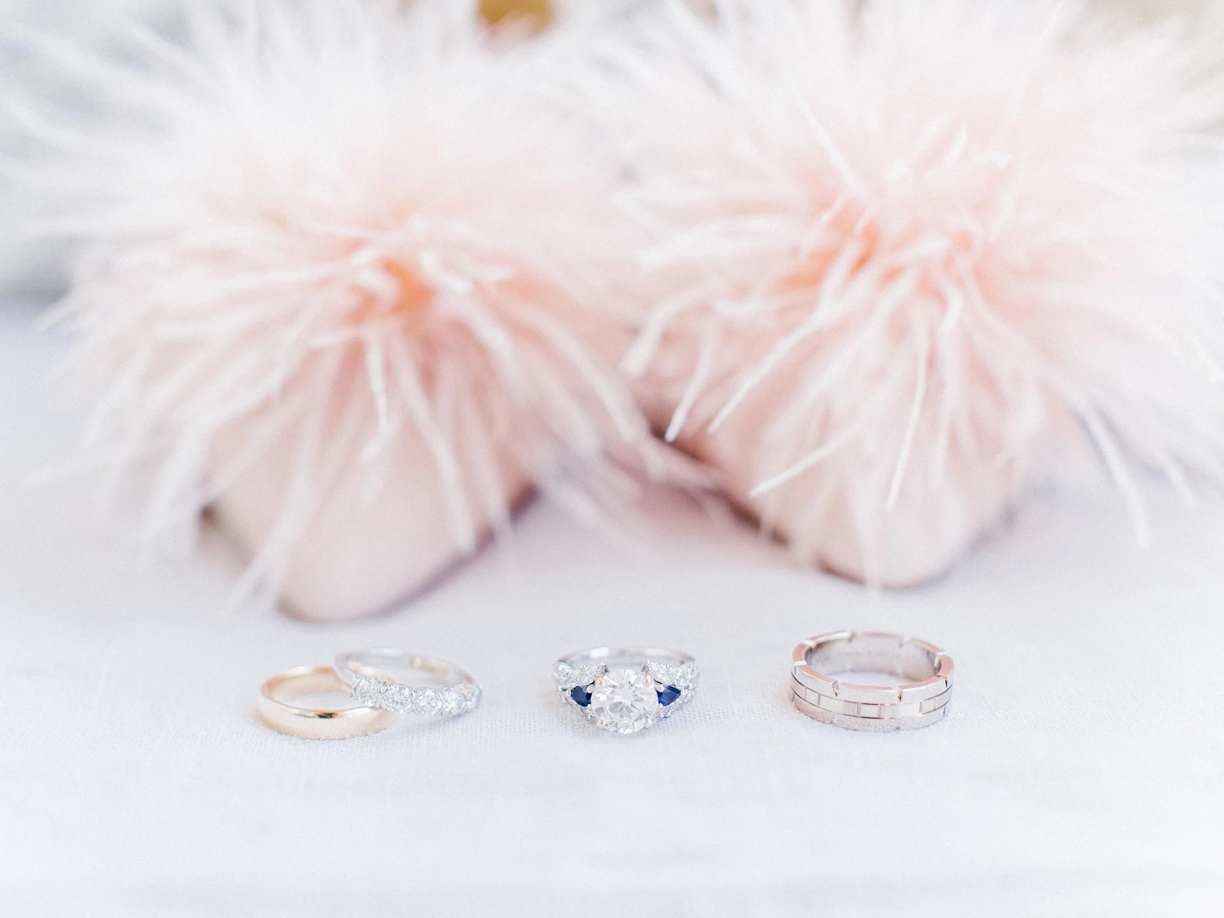 | Aboutdetailsdetails | Wedding Shoes | Pink Fur | Flat Wedding Shoes | Ring Shot | Saphire