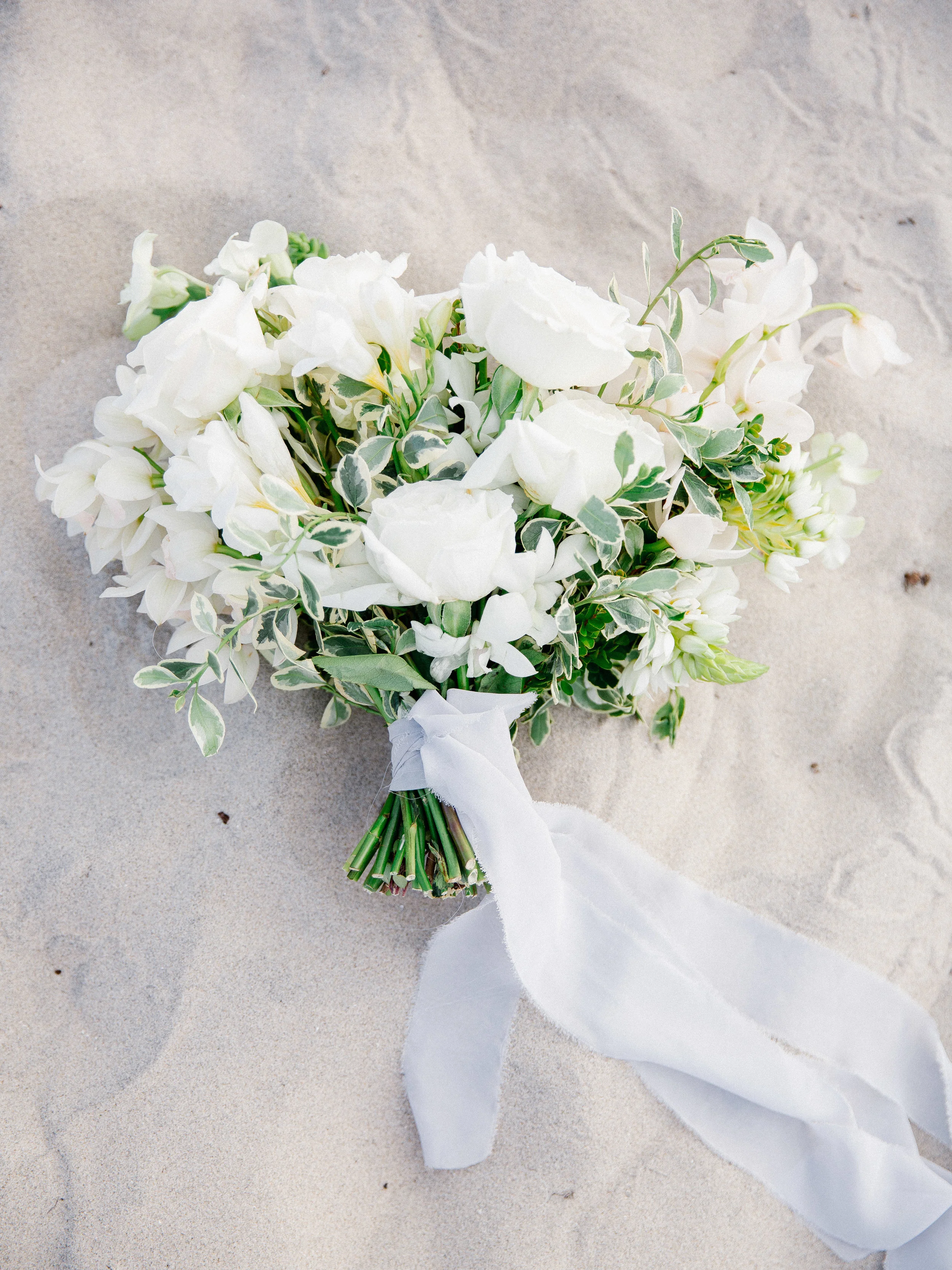 | Aboutdetailsdetails | Wedding Bouquet | White Florals | Greenery | Beach | San Diego Wedding |