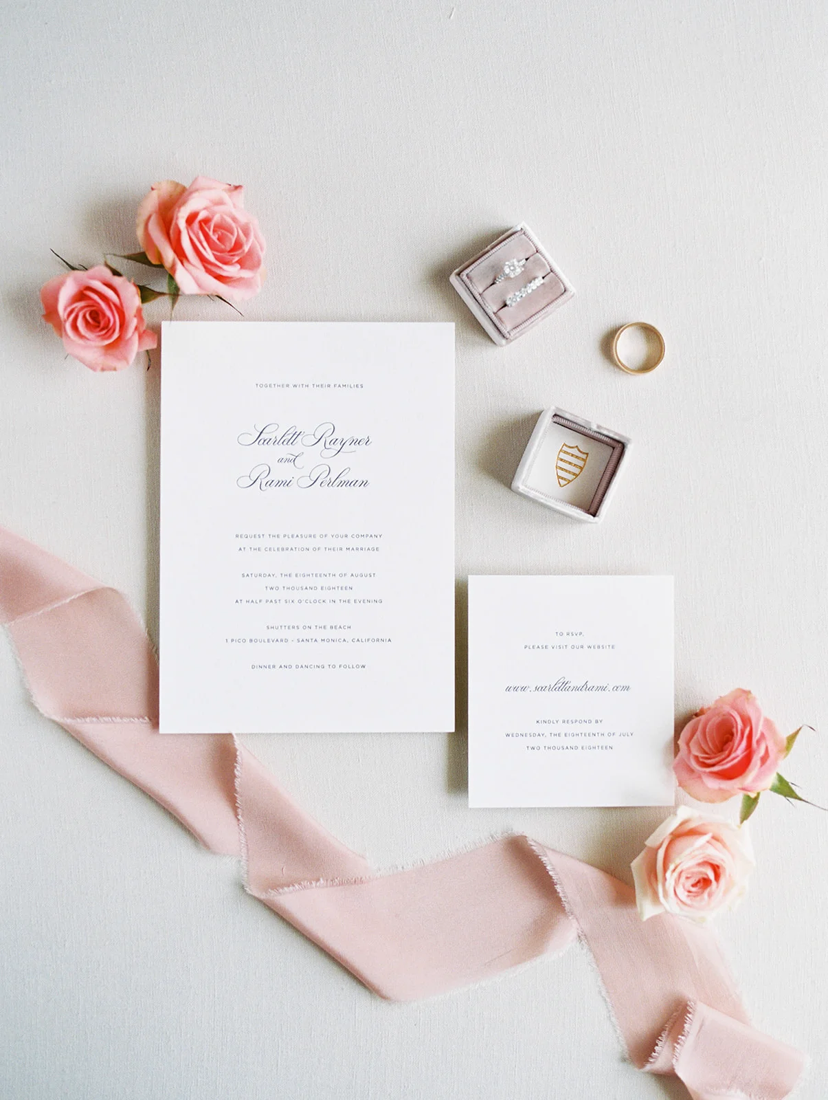 aboutdetailsdetails | invitations | Bride and Groom wedding | rings | Newlyweds | Bands | letter press invitation | Invitation Suite