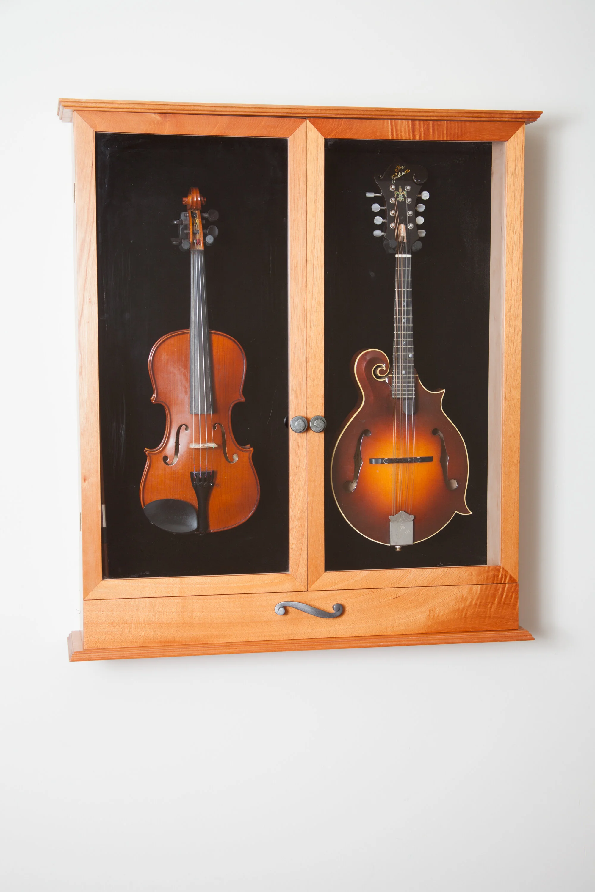 Display Case for Mandolin and Violin