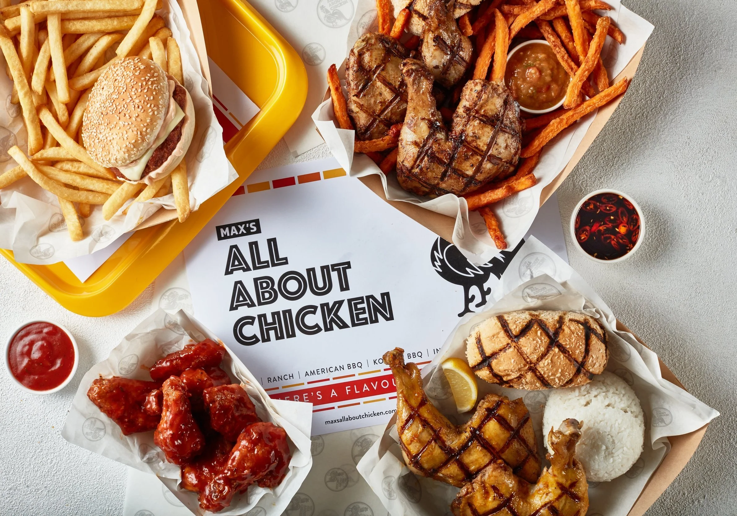 Menu — Max's All About Chicken