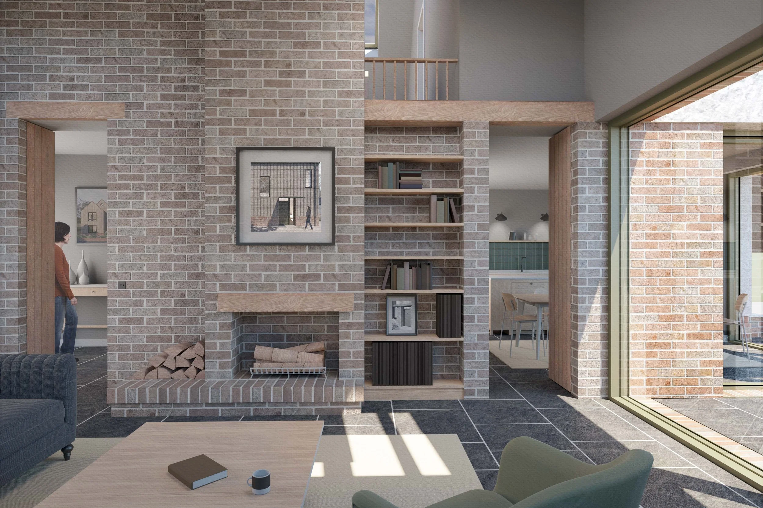 Wiltshire House - New Build Design - Internal Render