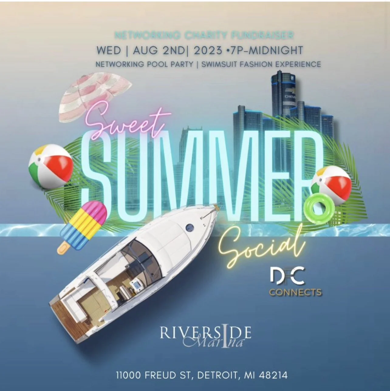 August DFC Connects : SWEET SUMMER SOCIAL