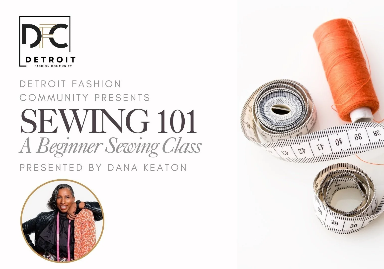 SEWING 101: A Beginner's Sewing Class