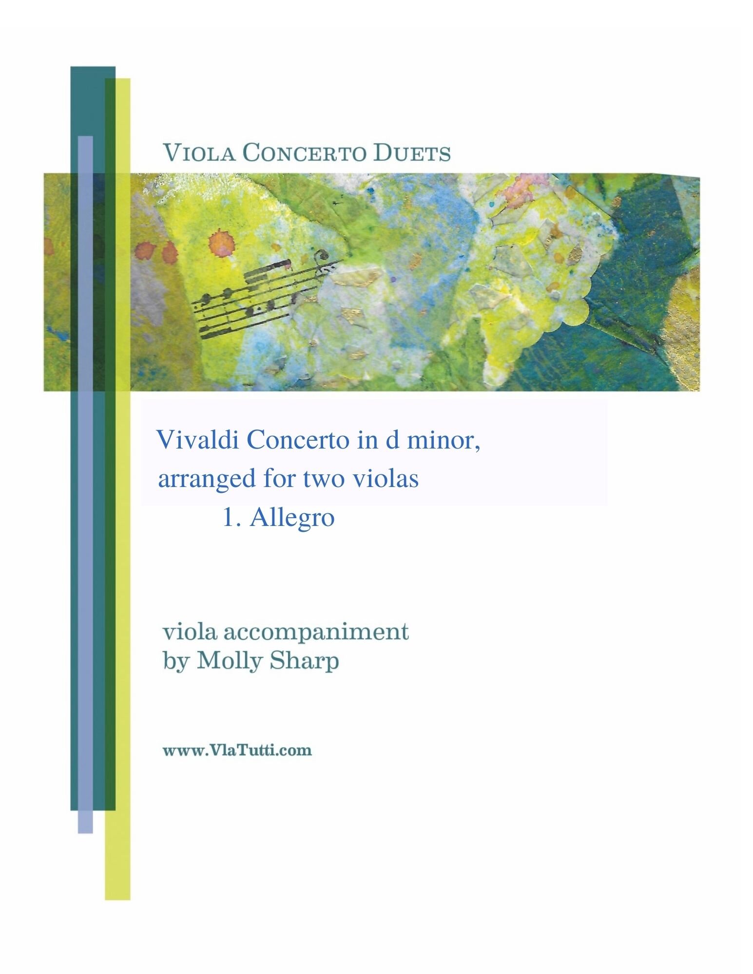 Vivaldi Concerto in D minor, viola