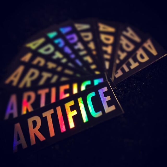 Our shipment of holographic stickers came in today #limitededition #rtfs