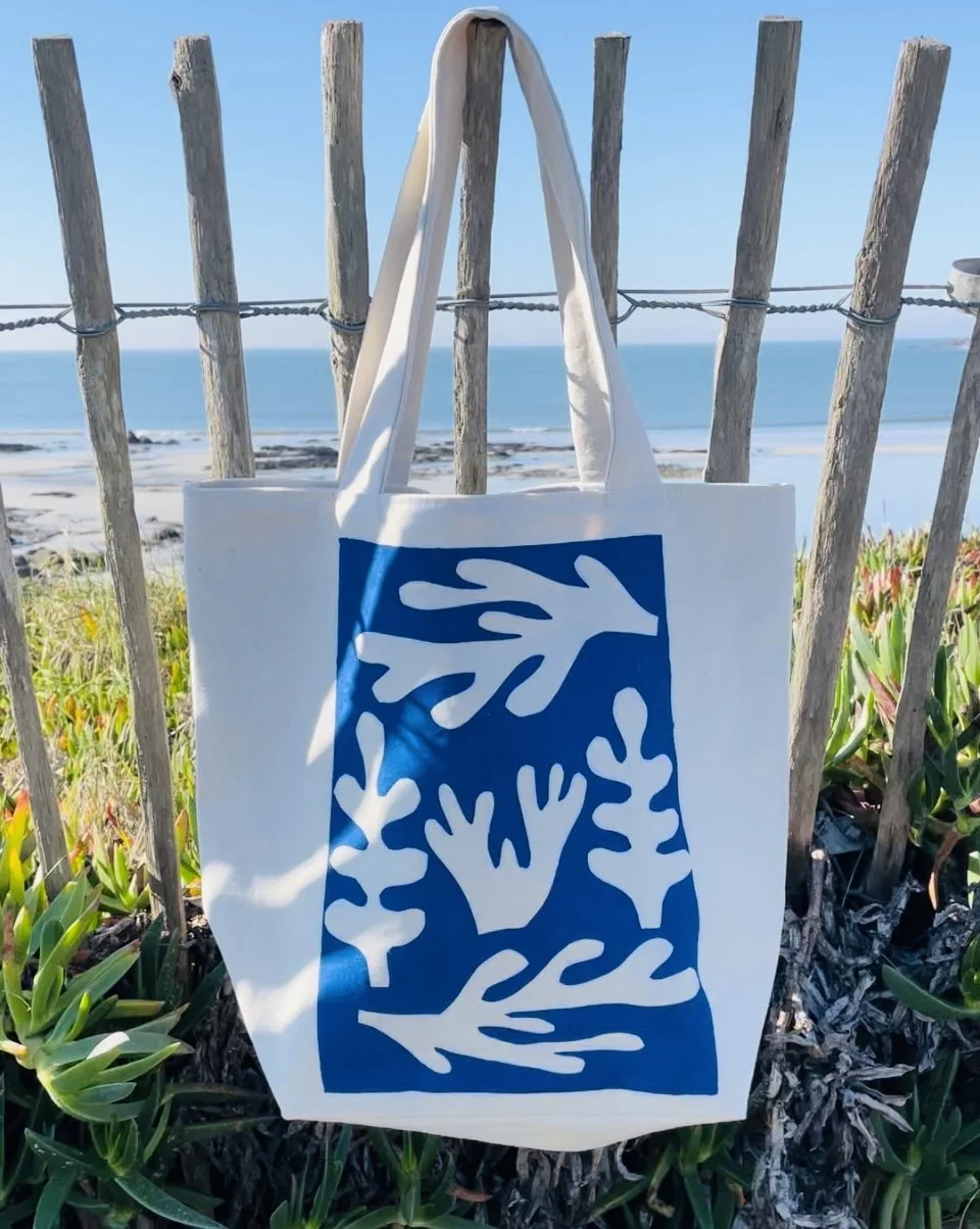 Cabas Matisse bleu.