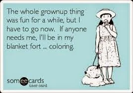 Wandering Wonderings: Meanwhile in My Blanket Fort