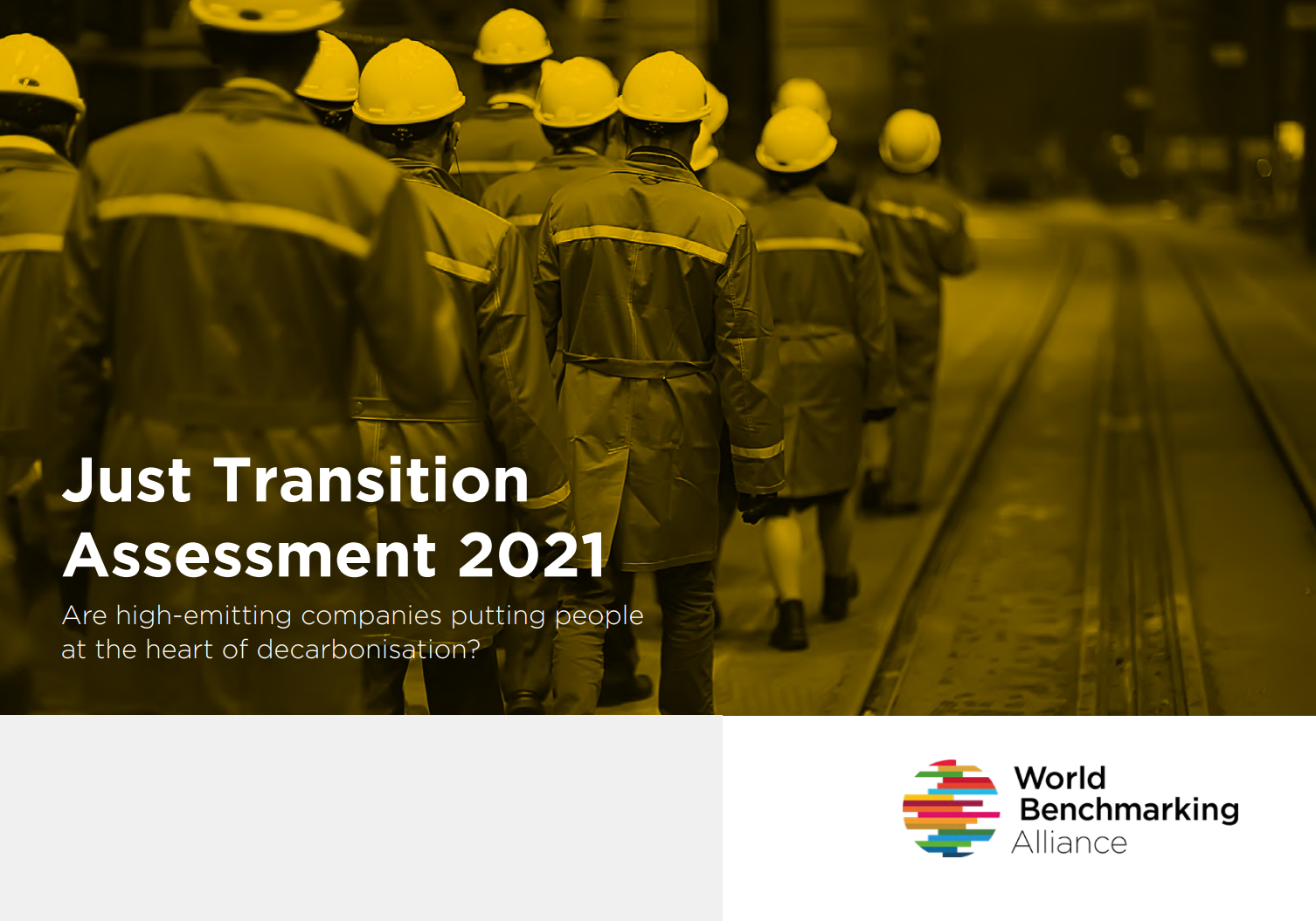 2021 JUST TRANSITION ASSESSMENT