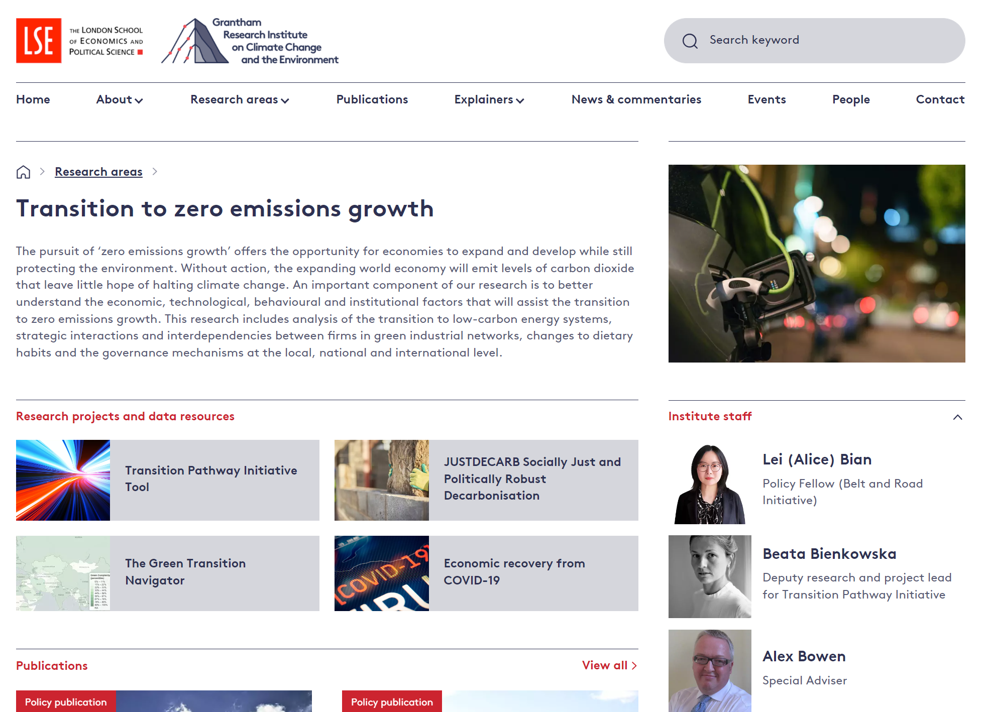 THE GREEN TRANSITION NAVIGATOR