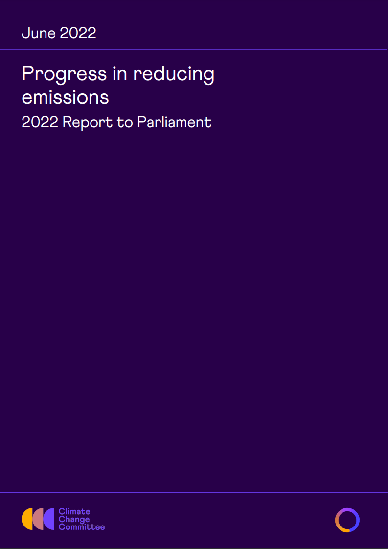 PROGRESS IN REDUCING EMISSIONS: 2022 REPORT TO PARLIAMENT