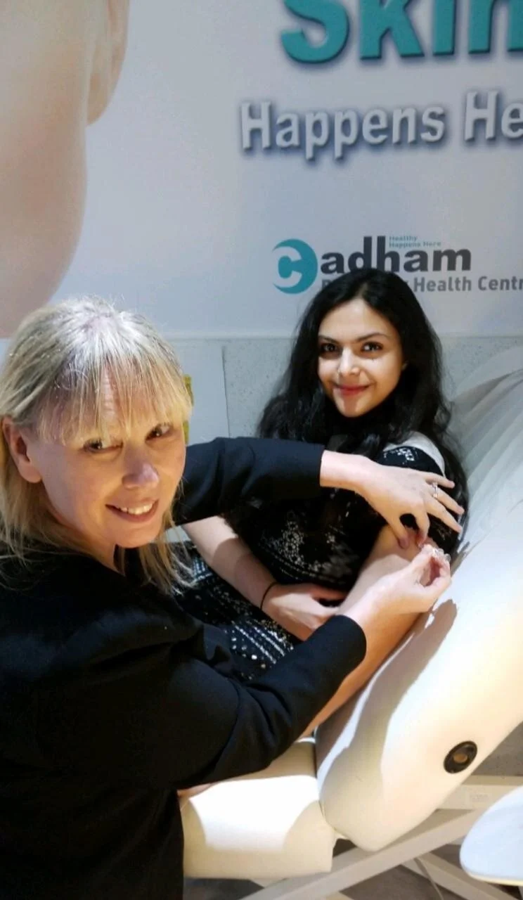 Sagarika Ojha and Bernadette Brown